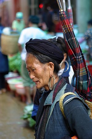 A black zao woman.