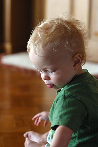 Zeke in a contemplative mood.